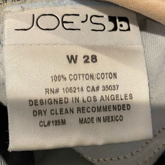 Joe’s Jeans/A Pea in the Pod Maternity Distressed Raw Hem Mini Skirt Size 28 - Picture 6 of 6